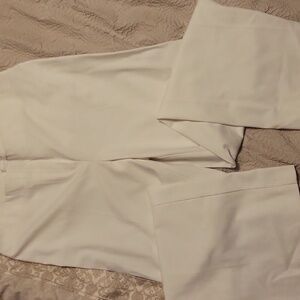 Chicos Cream Wide Leg Pants